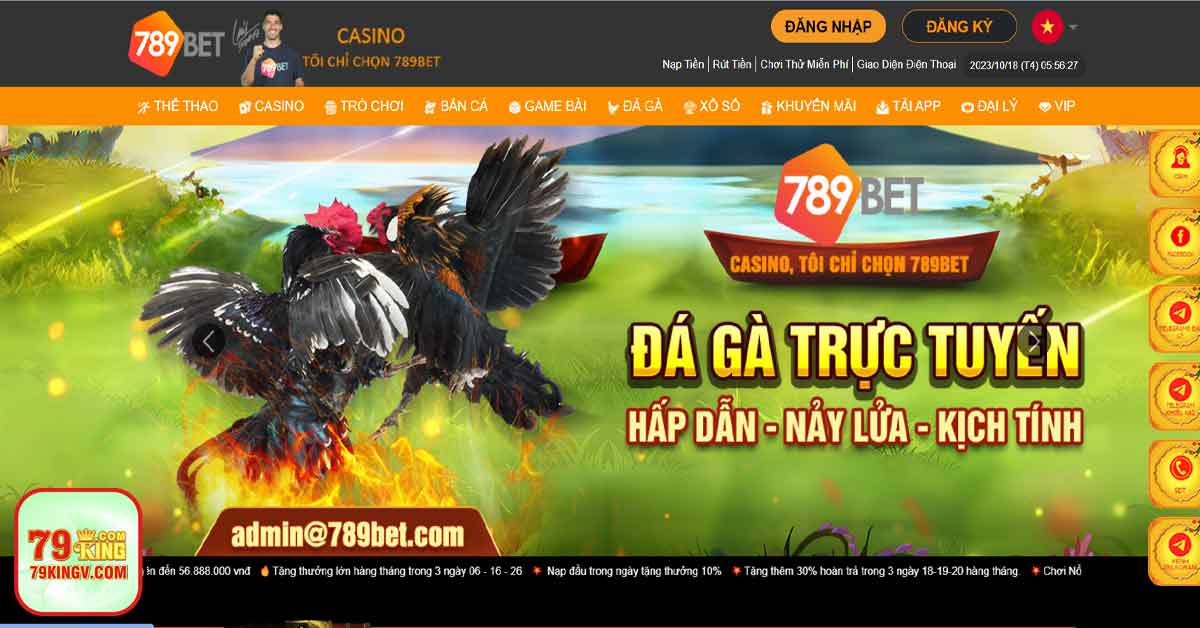 Giao diện trang web link789bet mới nhất