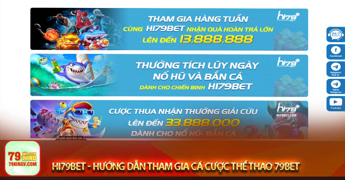 Khuyến mãi nhà cái Hi79bet