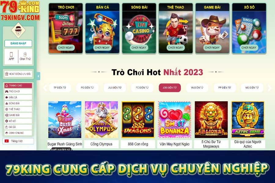 Các dịch vụ và chính sách của 79king