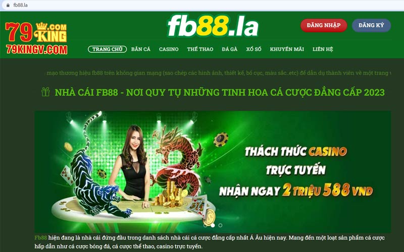 Các bạn nhớ truy cập vào đúng link fb88 la nhé